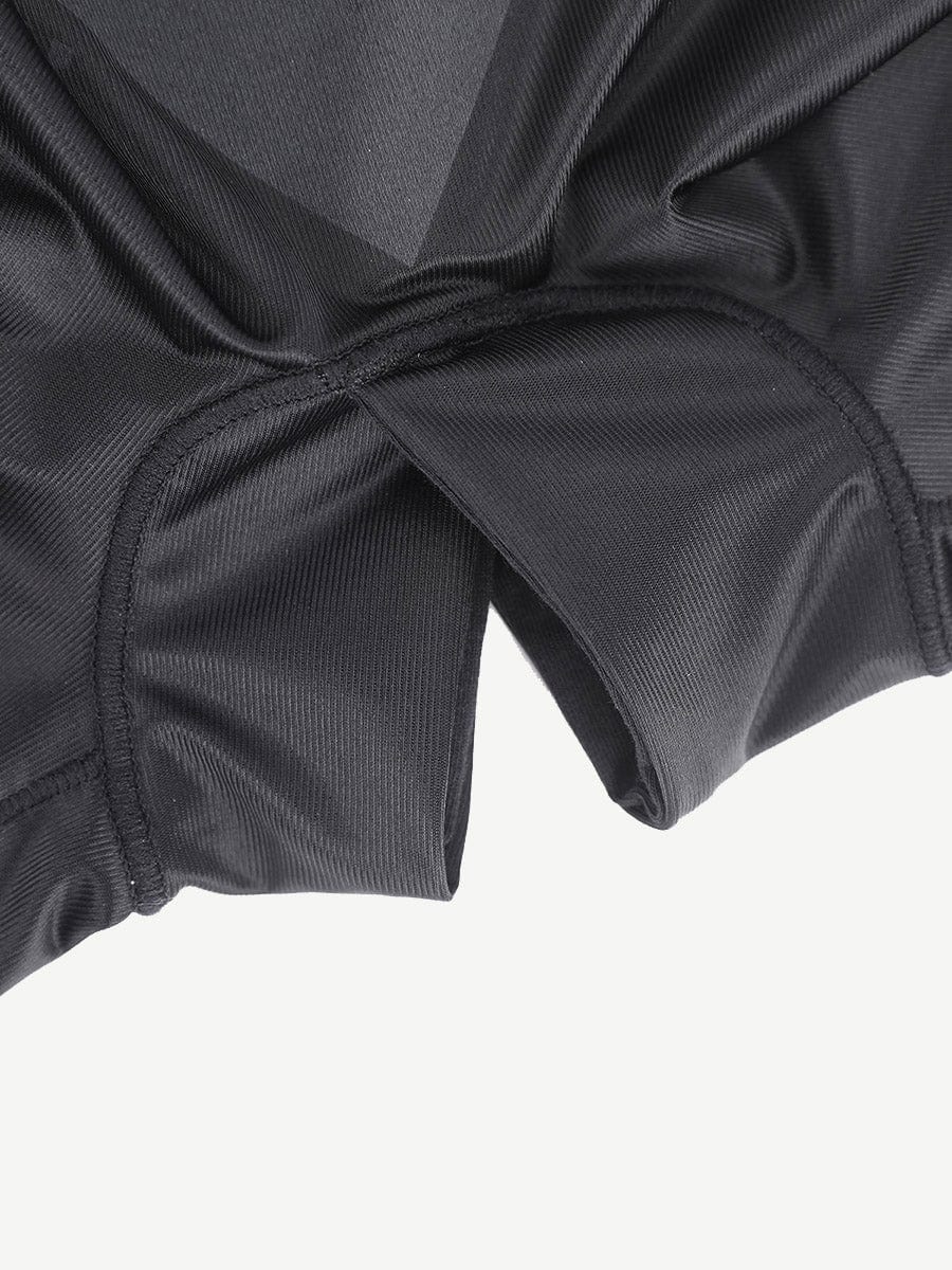 Shapewear Snobs Liquid Spandex Tummy Control Open-Bust Butt Lift Boyshort Shapewear