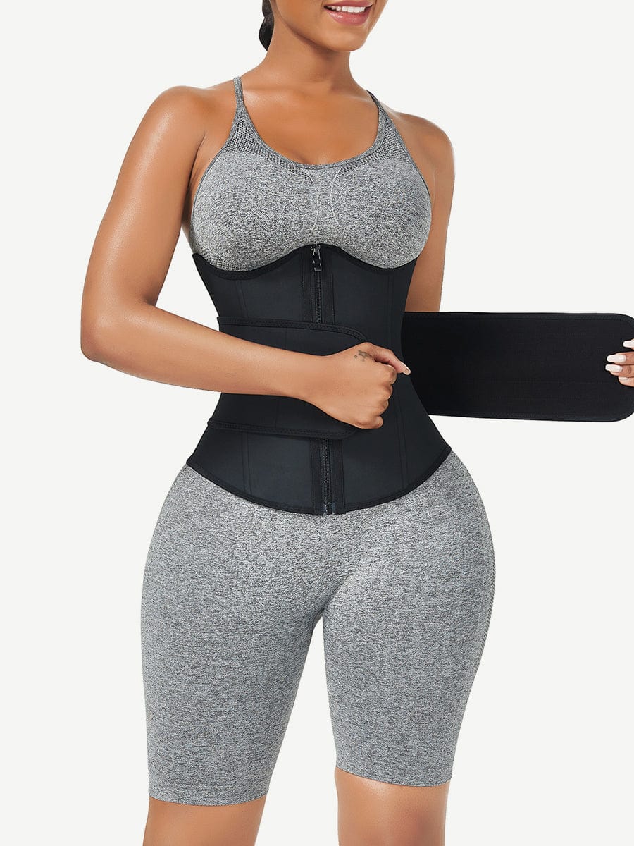 Shapewear Snobs Scupting Waist Trainer with Adjustable Belt