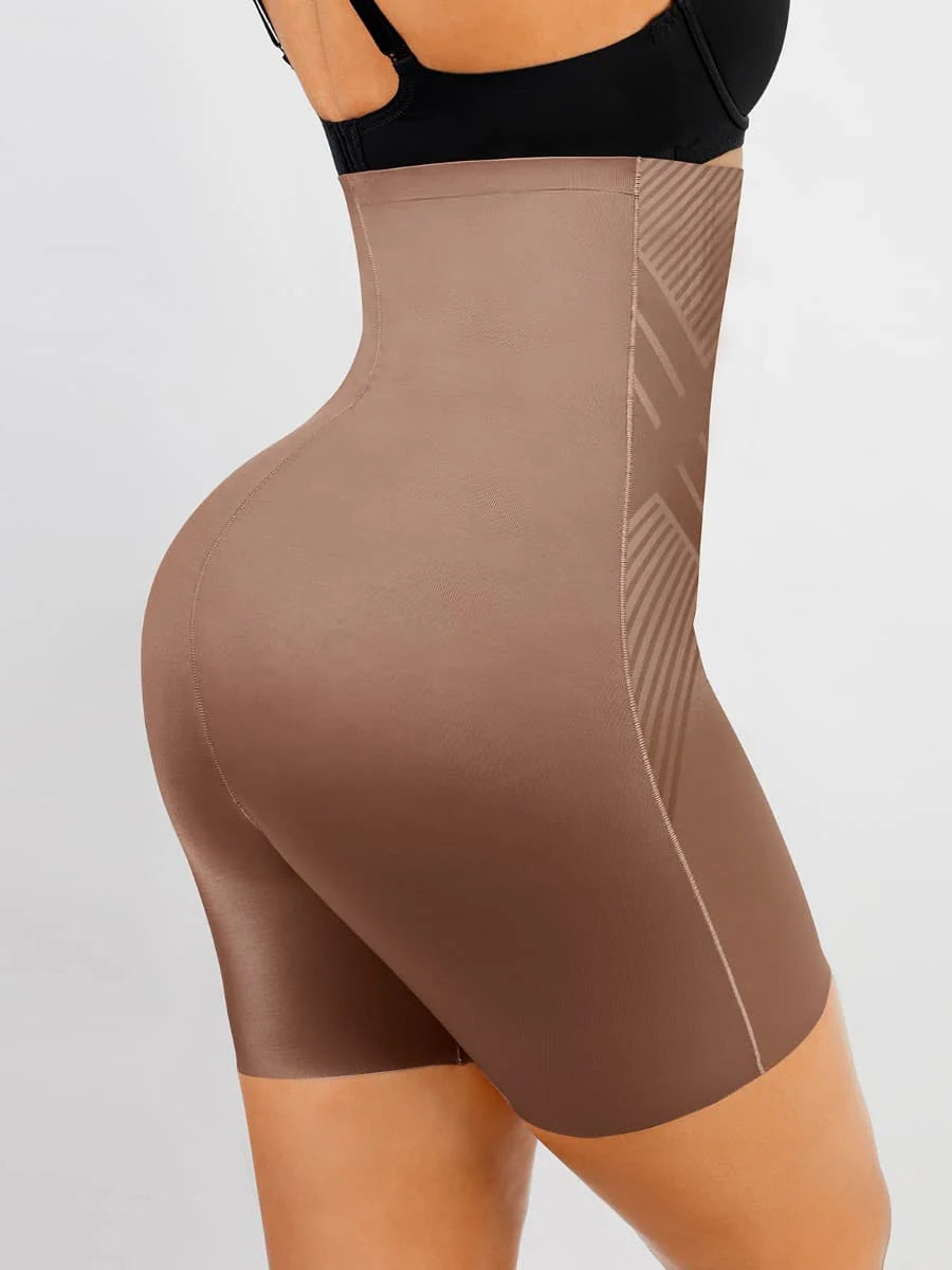 Shapewear Snobs Liquid Spandex High Waist Air Slim Waist Trimming Brief Thigh Slimmer
