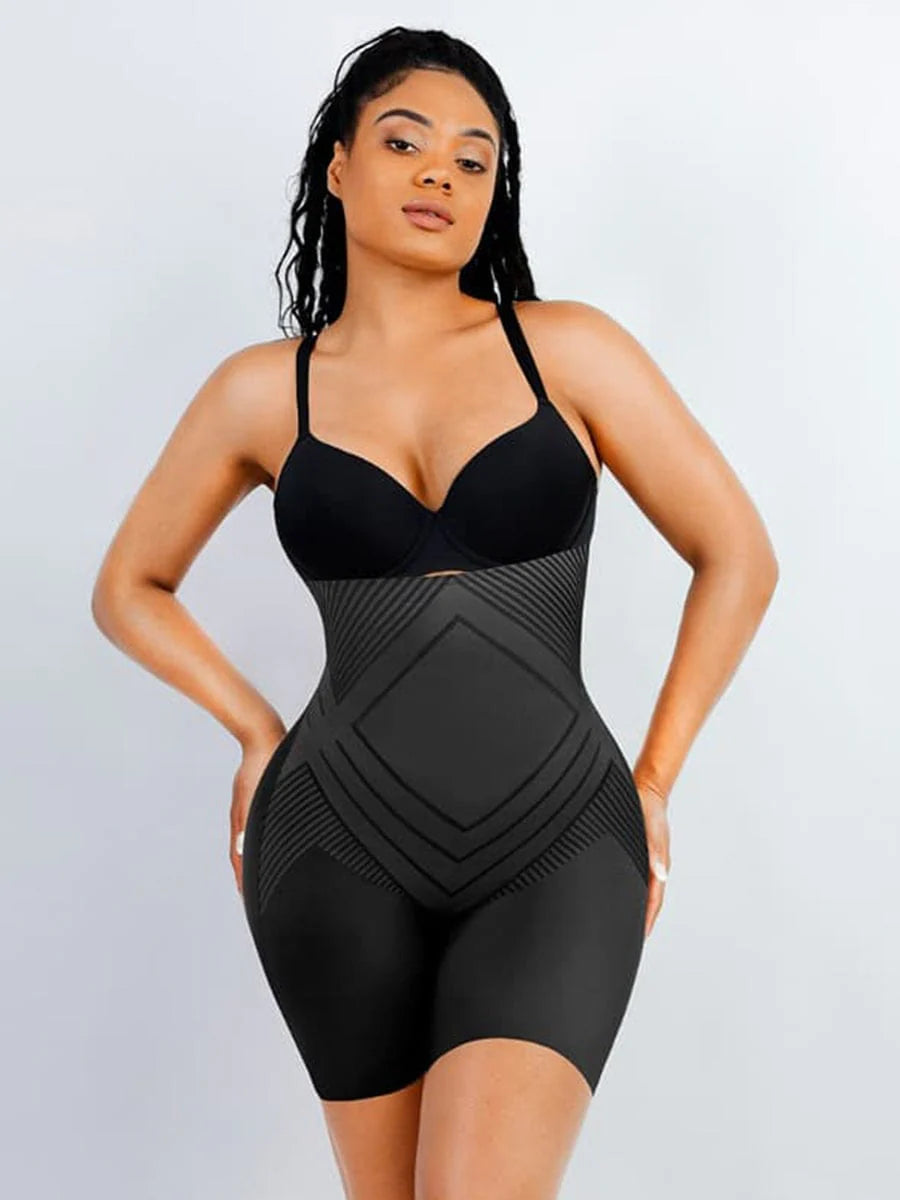 Shapewear Snobs Liquid Spandex High Waist Air Slim Waist Trimming Brief Thigh Slimmer